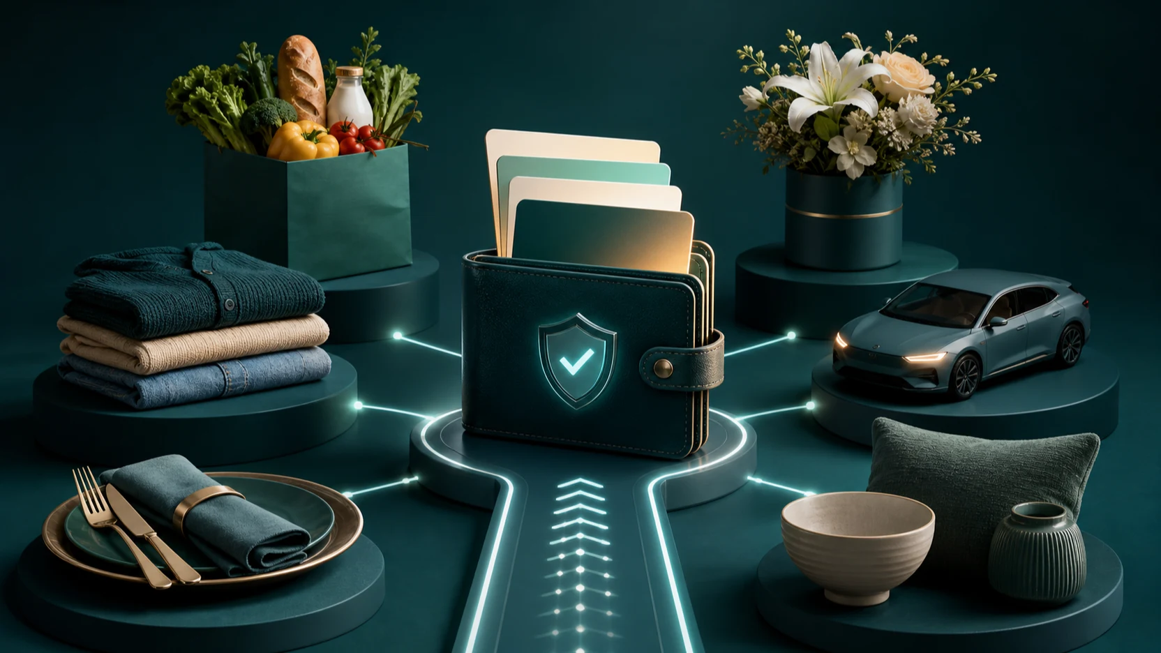 South African digital gift voucher categories connected to one secure wallet